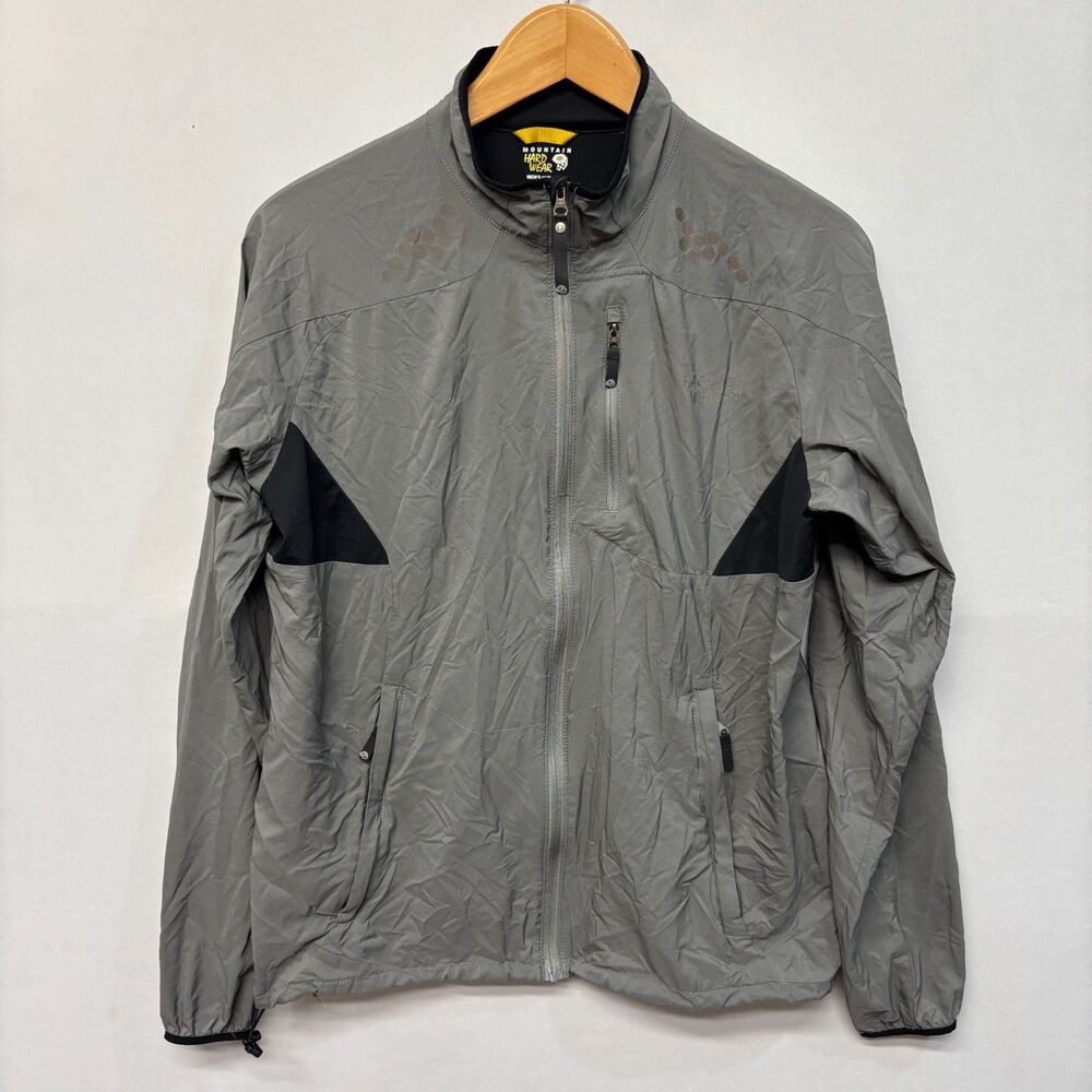 Mountain Hardwear Men Full Zip Lightweight Windbreaker Jacket Medium C049 -29